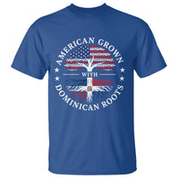 American Grown With Dominican Roots T Shirt USA Dominican Republic Heritage Pride Gift