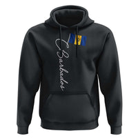Barbados Flag Hoodie Elegant Barbados Pride Patriotic Island Heritage Gift