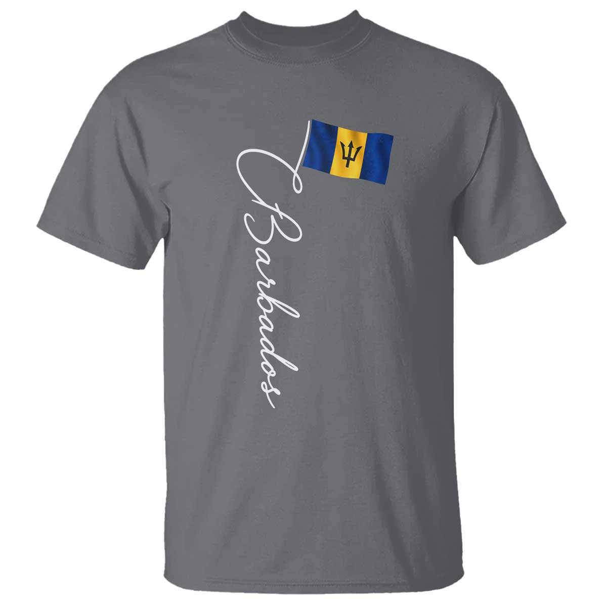 Barbados Flag T Shirt Elegant Barbados Pride Patriotic Island Heritage Gift