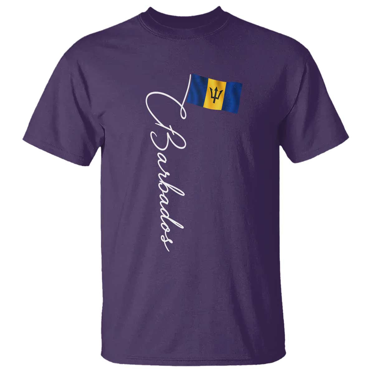 Barbados Flag T Shirt Elegant Barbados Pride Patriotic Island Heritage Gift