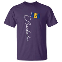 Barbados Flag T Shirt Elegant Barbados Pride Patriotic Island Heritage Gift