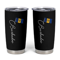 Barbados Flag Tumbler Cup Elegant Barbados Pride Patriotic Island Heritage Gift