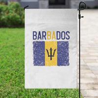Vintage Distressed Barbados Flag Garden Flag Bajan Caribbean Heritage Patriotic Pride Gift