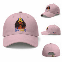 Bajan Girl Baseball Cap Barbados Flag Caribbean Heritage Pride Graphic Gift