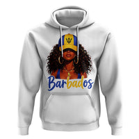 Bajan Girl Hoodie Barbados Flag Caribbean Heritage Pride Graphic Gift