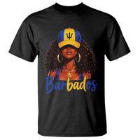 Bajan Girl T Shirt Barbados Flag Caribbean Heritage Pride Graphic Gift