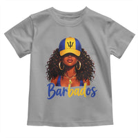 Bajan Girl Toddler T Shirt Barbados Flag Caribbean Heritage Pride Graphic Gift