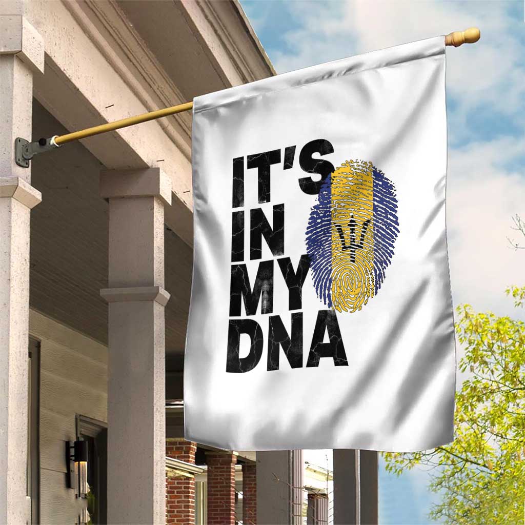 It's In My DNA Barbados Barbadian Garden Flag Pride Heritage Patriotic Gift