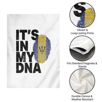 It's In My DNA Barbados Barbadian Garden Flag Pride Heritage Patriotic Gift