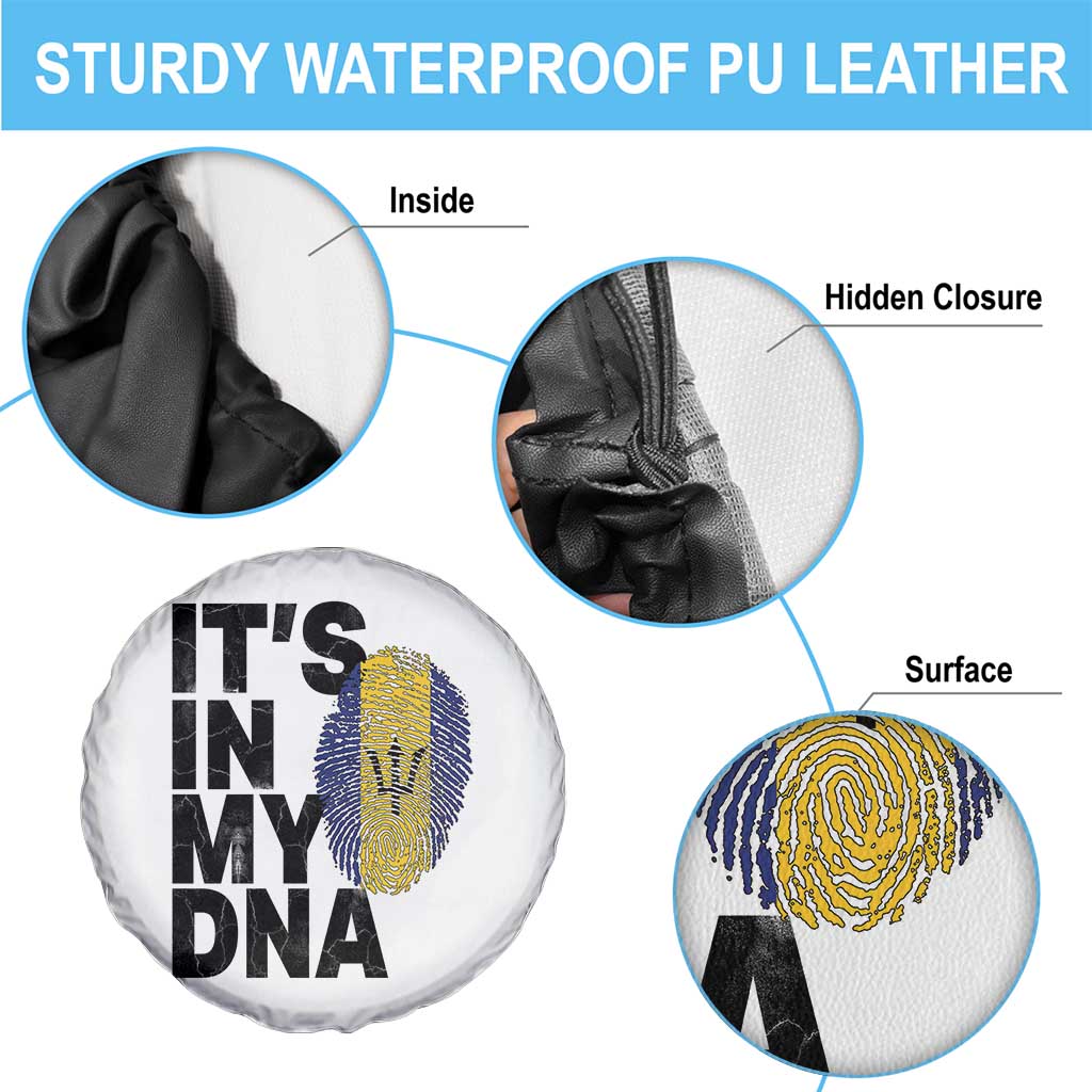 It's In My DNA Barbados Barbadian Spare Tire Cover Pride Heritage Patriotic Gift