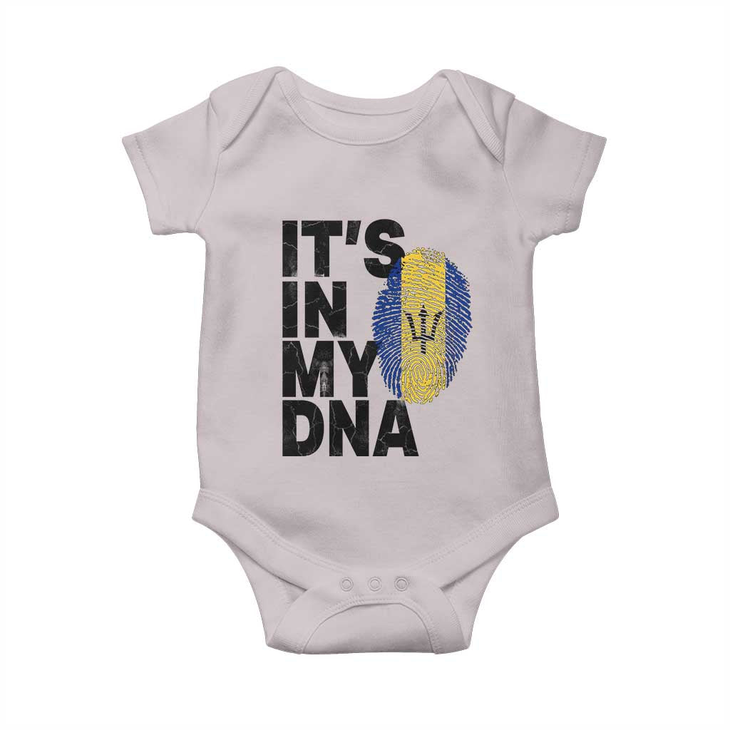 It's In My DNA Barbados Barbadian Baby Onesie Pride Heritage Patriotic Gift
