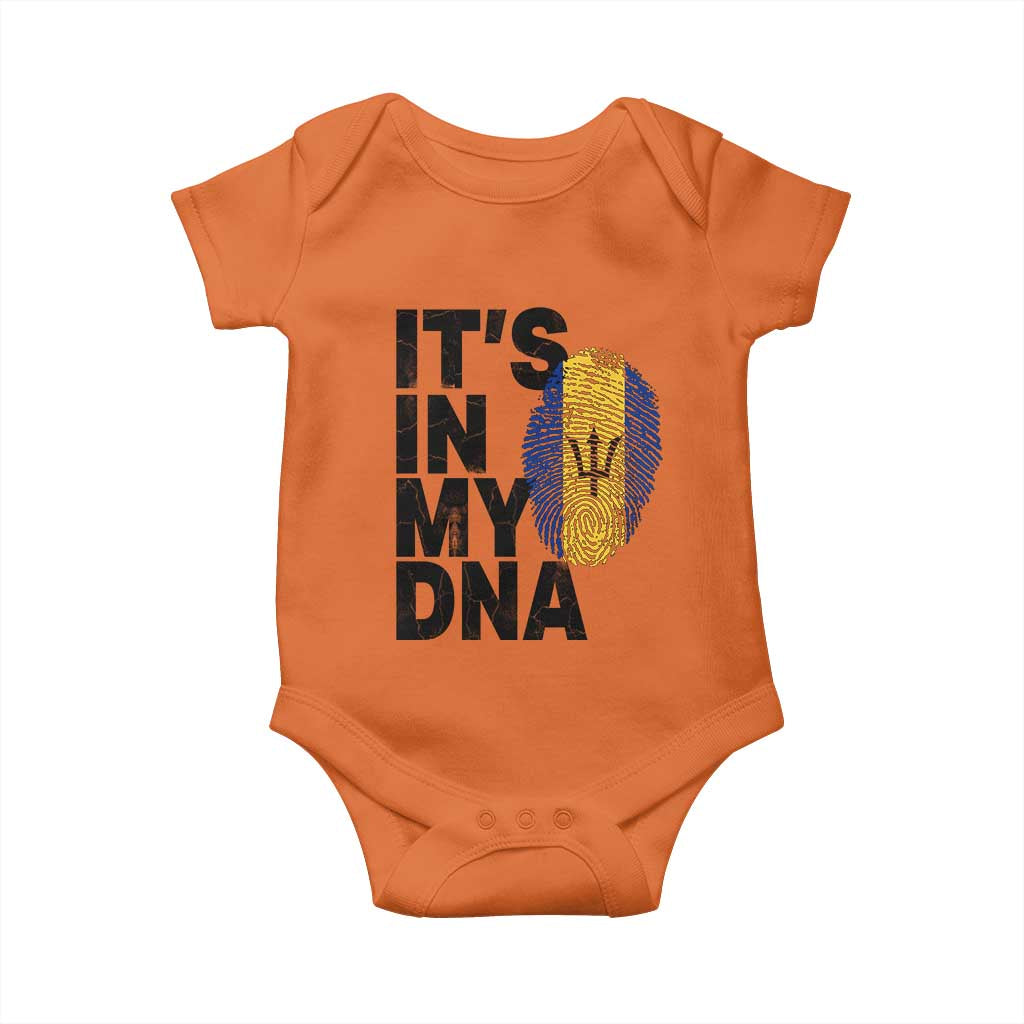It's In My DNA Barbados Barbadian Baby Onesie Pride Heritage Patriotic Gift