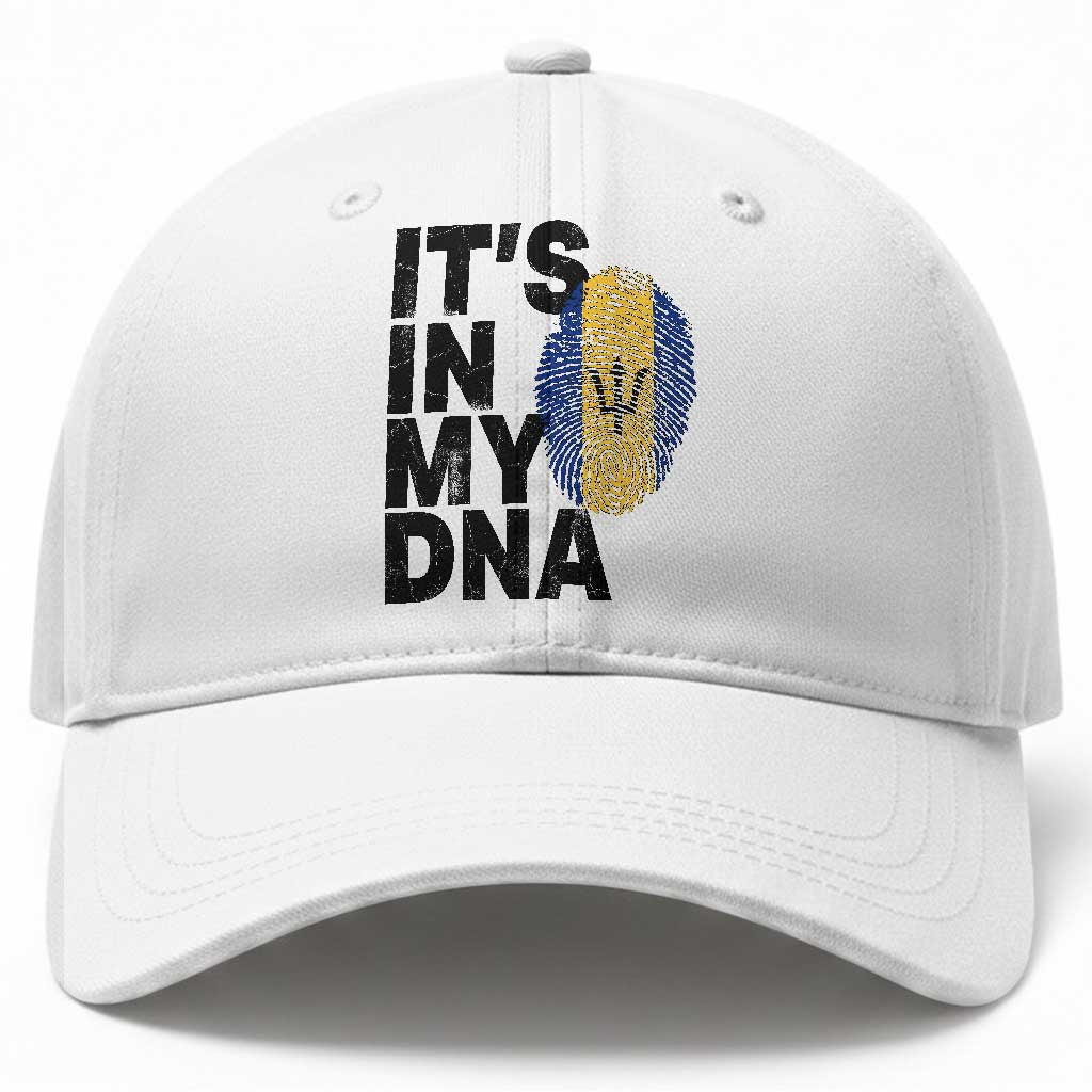 It's In My DNA Barbados Barbadian Baseball Cap Pride Heritage Patriotic Gift