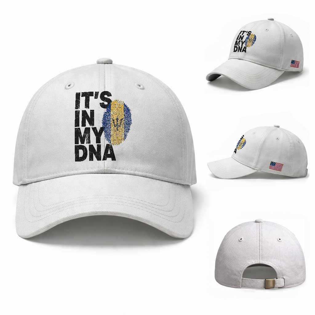 It's In My DNA Barbados Barbadian Baseball Cap Pride Heritage Patriotic Gift