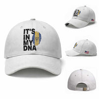 It's In My DNA Barbados Barbadian Baseball Cap Pride Heritage Patriotic Gift