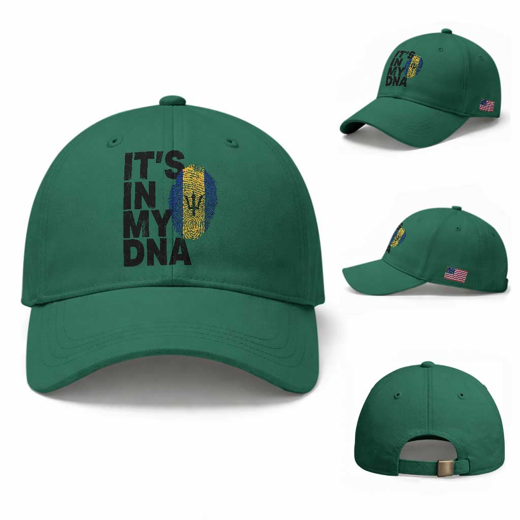 It's In My DNA Barbados Barbadian Baseball Cap Pride Heritage Patriotic Gift