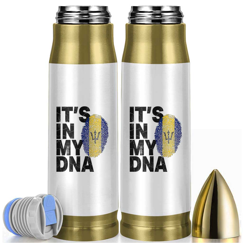 It's In My DNA Barbados Barbadian Bullet Tumbler Pride Heritage Patriotic Gift