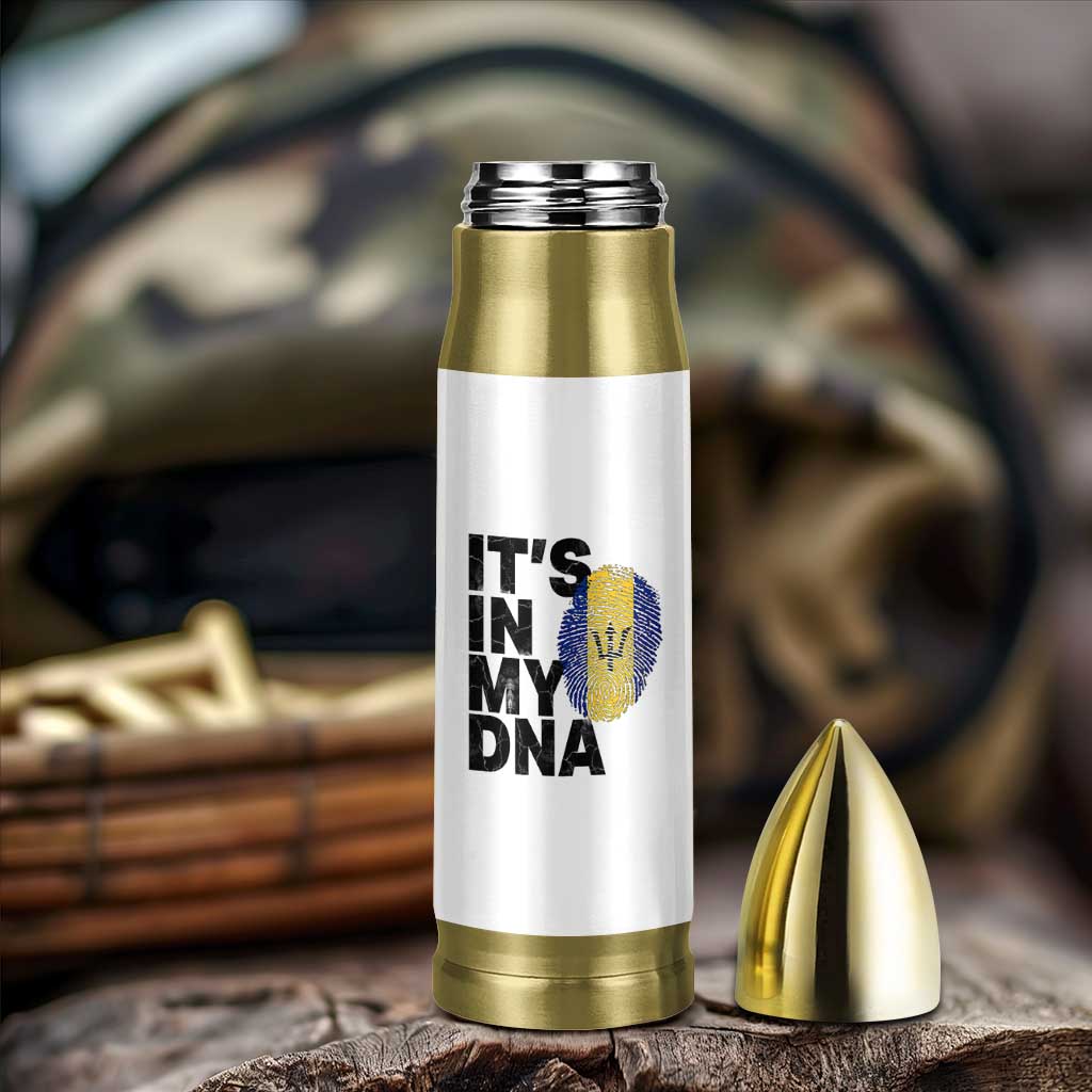 It's In My DNA Barbados Barbadian Bullet Tumbler Pride Heritage Patriotic Gift