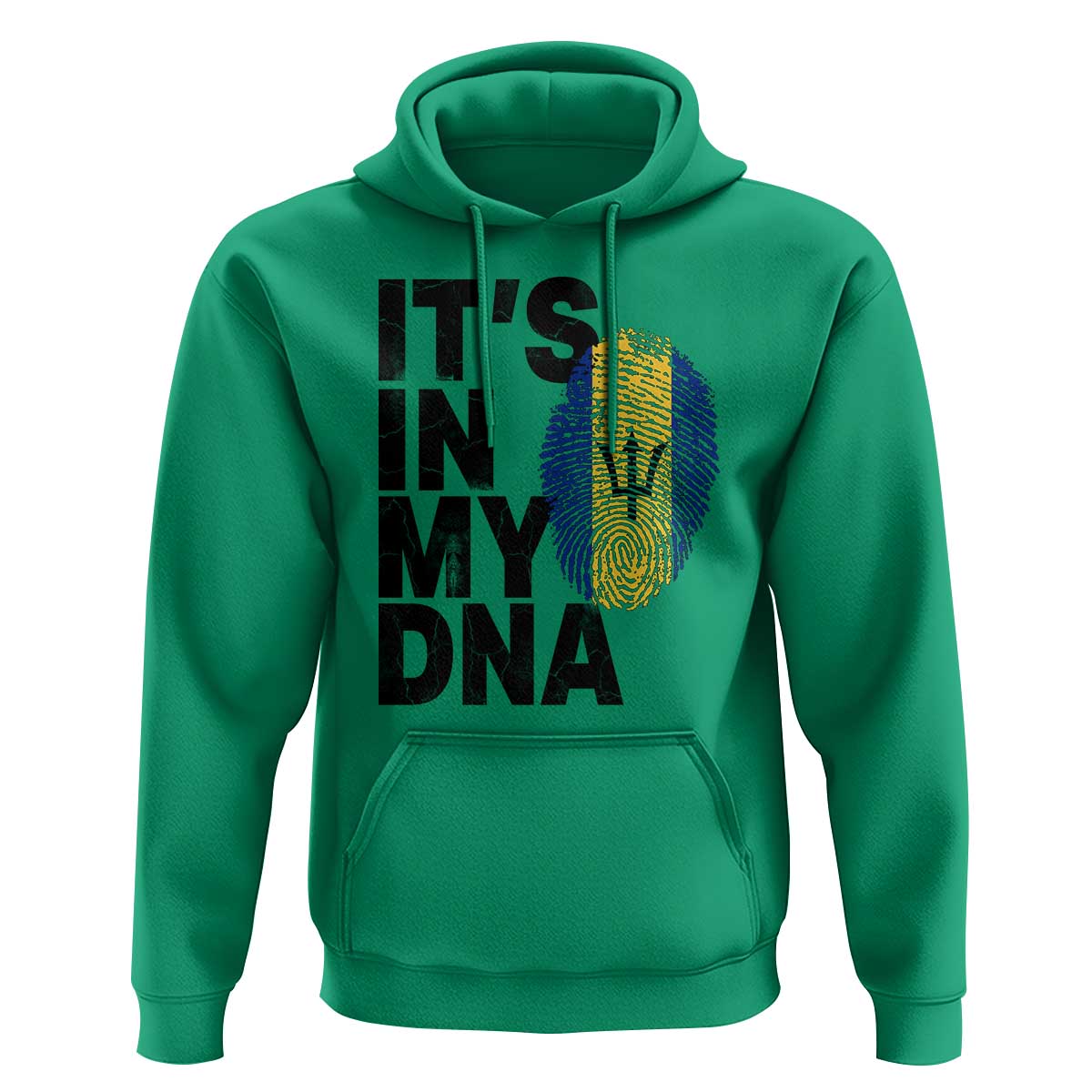 It's In My DNA Barbados Barbadian Hoodie Pride Heritage Patriotic Gift