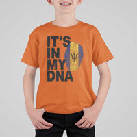 It's In My DNA Barbados Barbadian T Shirt For Kid Pride Heritage Patriotic Gift