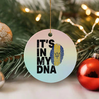 It's In My DNA Barbados Barbadian Ceramic Ornament Pride Heritage Patriotic Gift