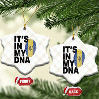 It's In My DNA Barbados Barbadian Ceramic Ornament Pride Heritage Patriotic Gift