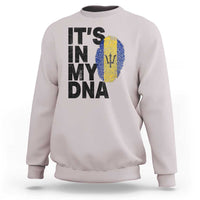 It's In My DNA Barbados Barbadian Sweatshirt Pride Heritage Patriotic Gift