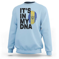 It's In My DNA Barbados Barbadian Sweatshirt Pride Heritage Patriotic Gift