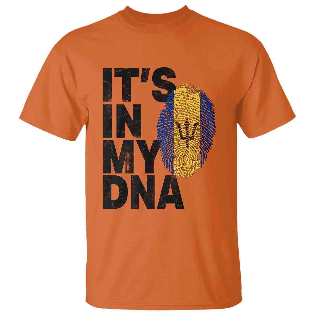 It's In My DNA Barbados Barbadian T Shirt Pride Heritage Patriotic Gift
