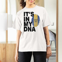It's In My DNA Barbados Barbadian T Shirt For Women Pride Heritage Patriotic Gift