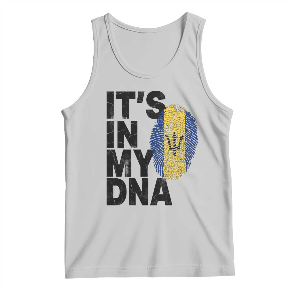 It's In My DNA Barbados Barbadian Tank Top Pride Heritage Patriotic Gift