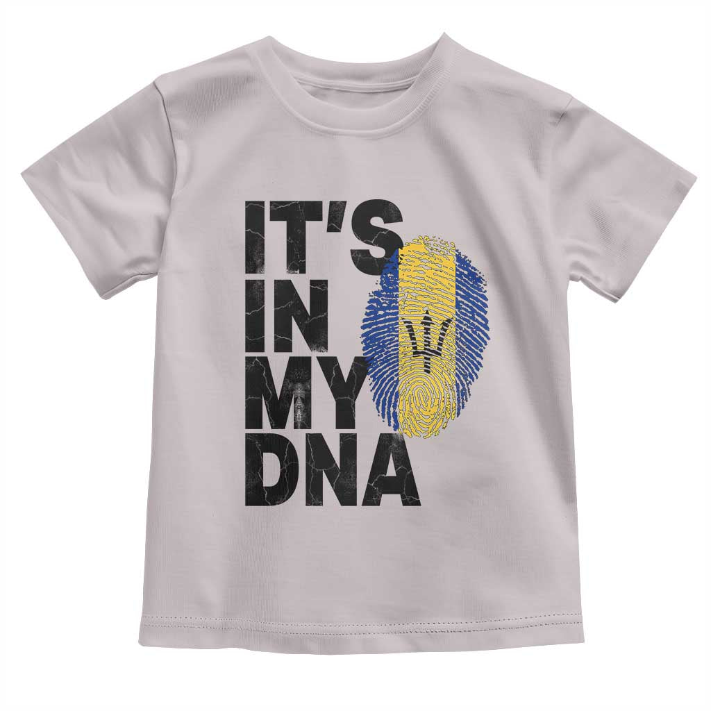 It's In My DNA Barbados Barbadian Toddler T Shirt Pride Heritage Patriotic Gift