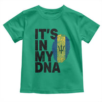 It's In My DNA Barbados Barbadian Toddler T Shirt Pride Heritage Patriotic Gift