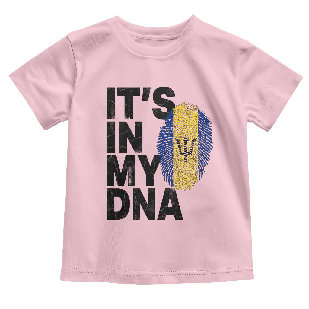It's In My DNA Barbados Barbadian Toddler T Shirt Pride Heritage Patriotic Gift