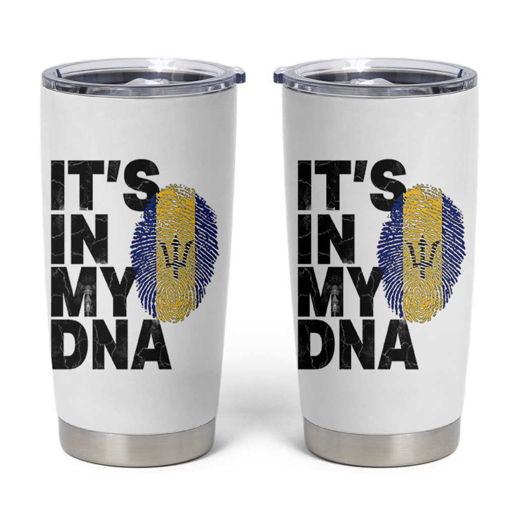 It's In My DNA Barbados Barbadian Tumbler Cup Pride Heritage Patriotic Gift