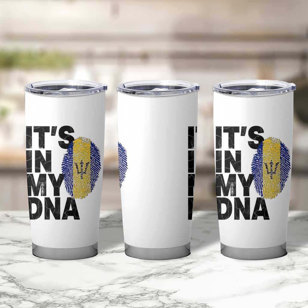It's In My DNA Barbados Barbadian Tumbler Cup Pride Heritage Patriotic Gift
