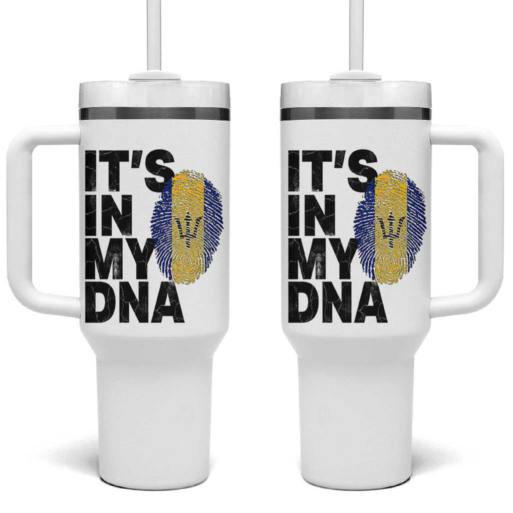 It's In My DNA Barbados Barbadian Tumbler With Handle Pride Heritage Patriotic Gift