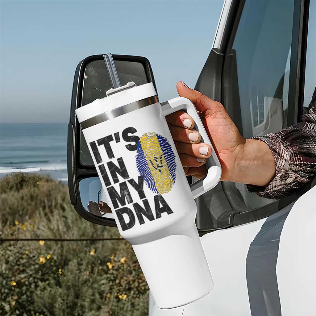 It's In My DNA Barbados Barbadian Tumbler With Handle Pride Heritage Patriotic Gift