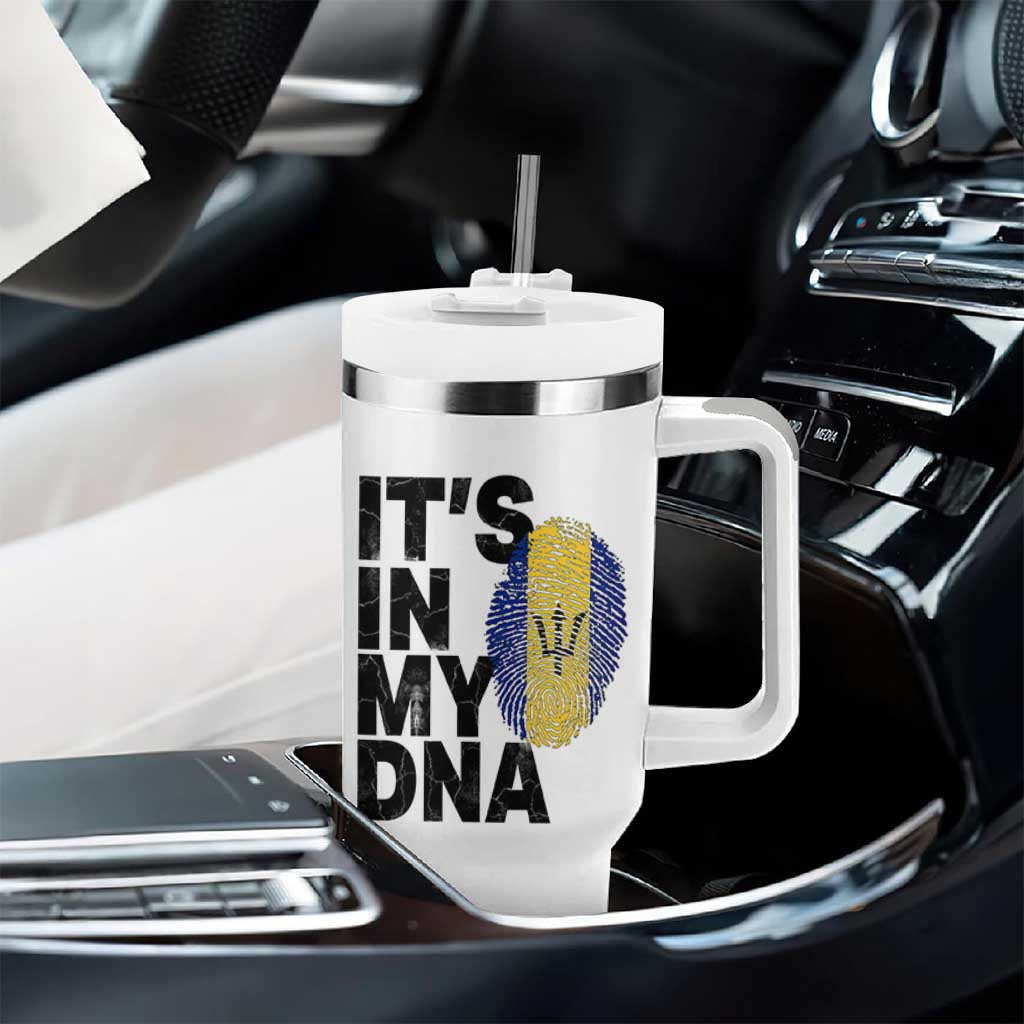 It's In My DNA Barbados Barbadian Tumbler With Handle Pride Heritage Patriotic Gift