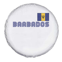 Retro Barbados Spare Tire Cover Vintage Barbadian Souvenir Caribbean Island Pride Heritage Gift