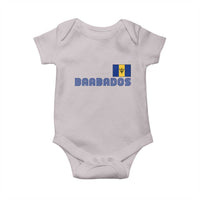 Retro Barbados Baby Onesie Vintage Barbadian Souvenir Caribbean Island Pride Heritage Gift