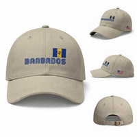 Retro Barbados Baseball Cap Vintage Barbadian Souvenir Caribbean Island Pride Heritage Gift