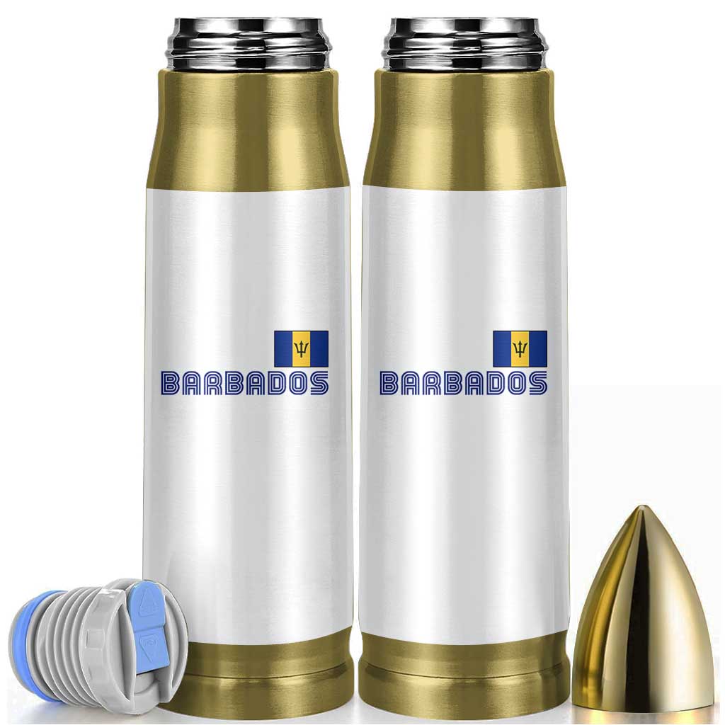Retro Barbados Bullet Tumbler Vintage Barbadian Souvenir Caribbean Island Pride Heritage Gift