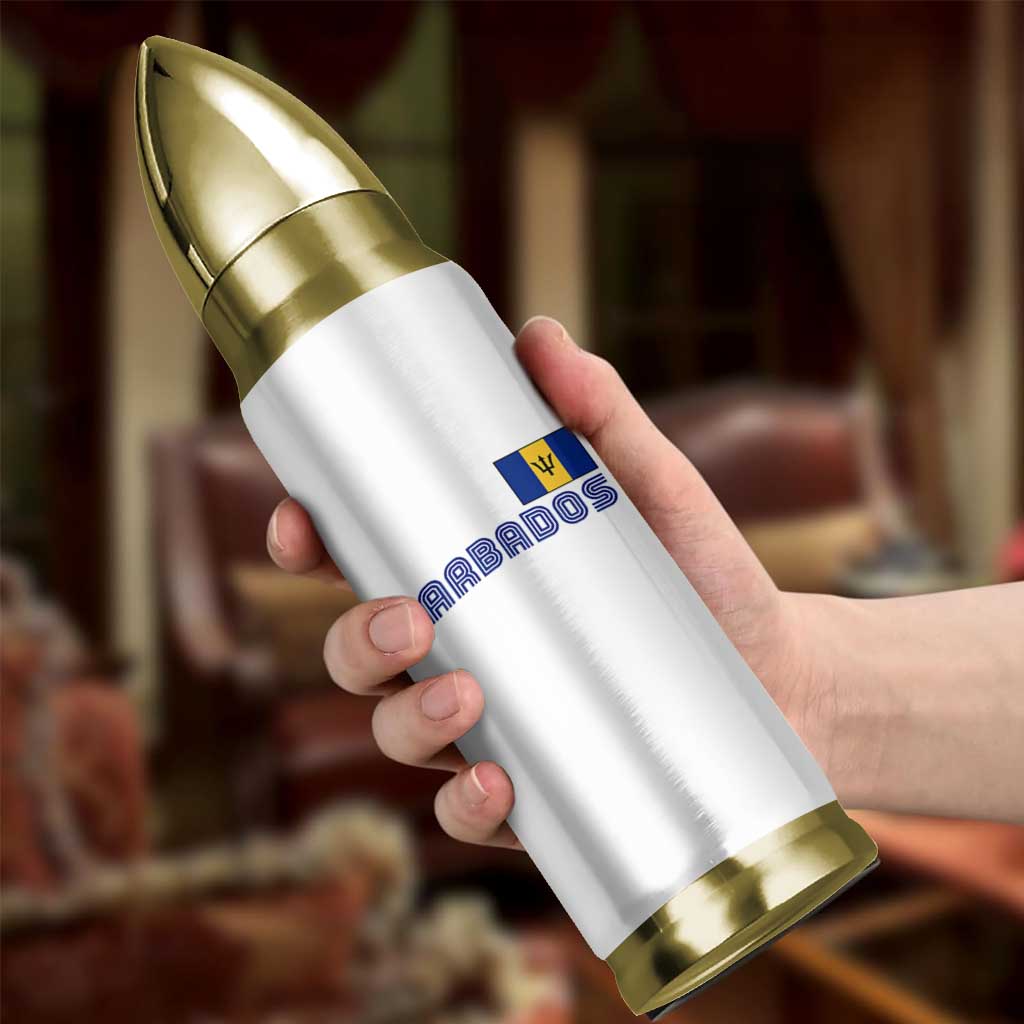 Retro Barbados Bullet Tumbler Vintage Barbadian Souvenir Caribbean Island Pride Heritage Gift
