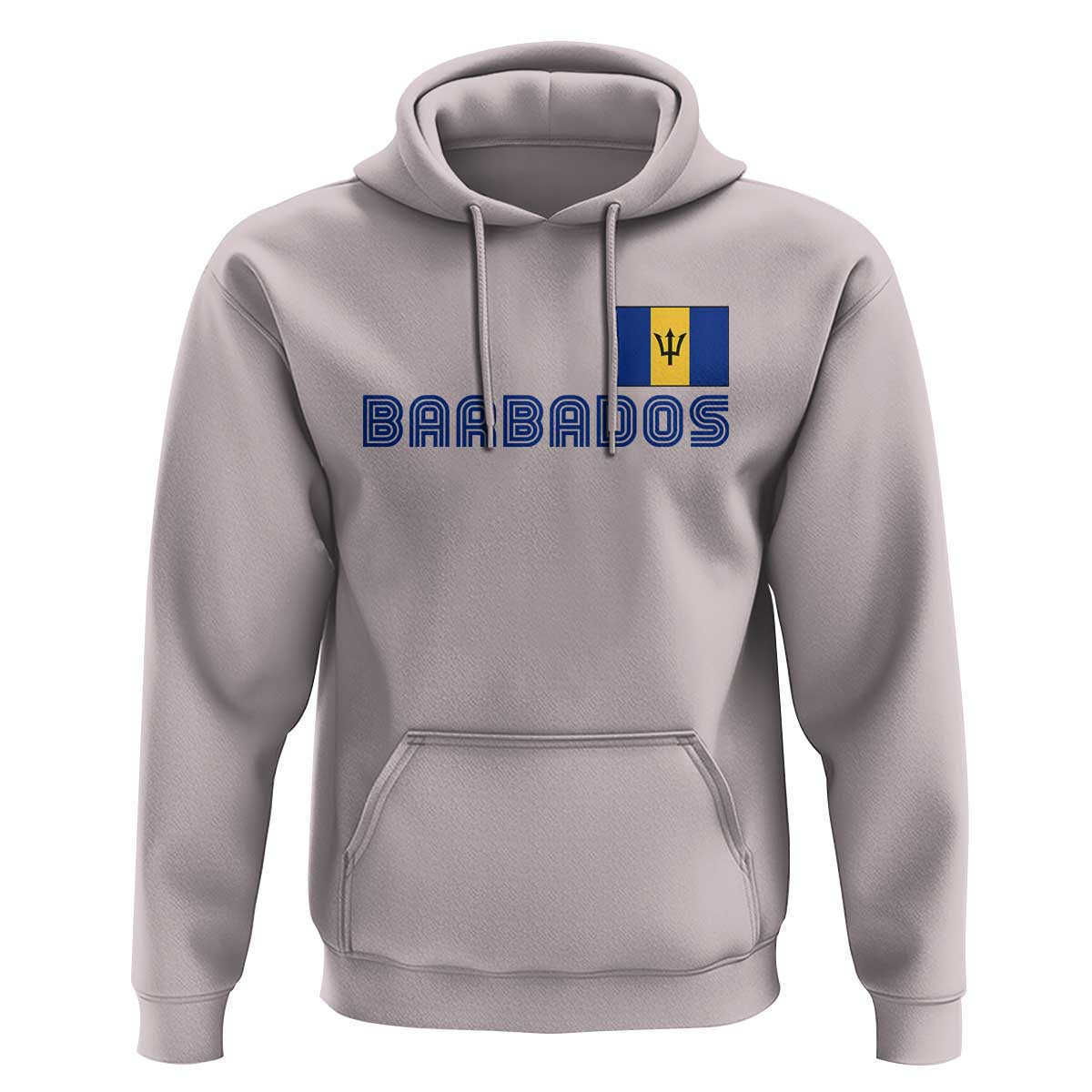 Retro Barbados Hoodie Vintage Barbadian Souvenir Caribbean Island Pride Heritage Gift