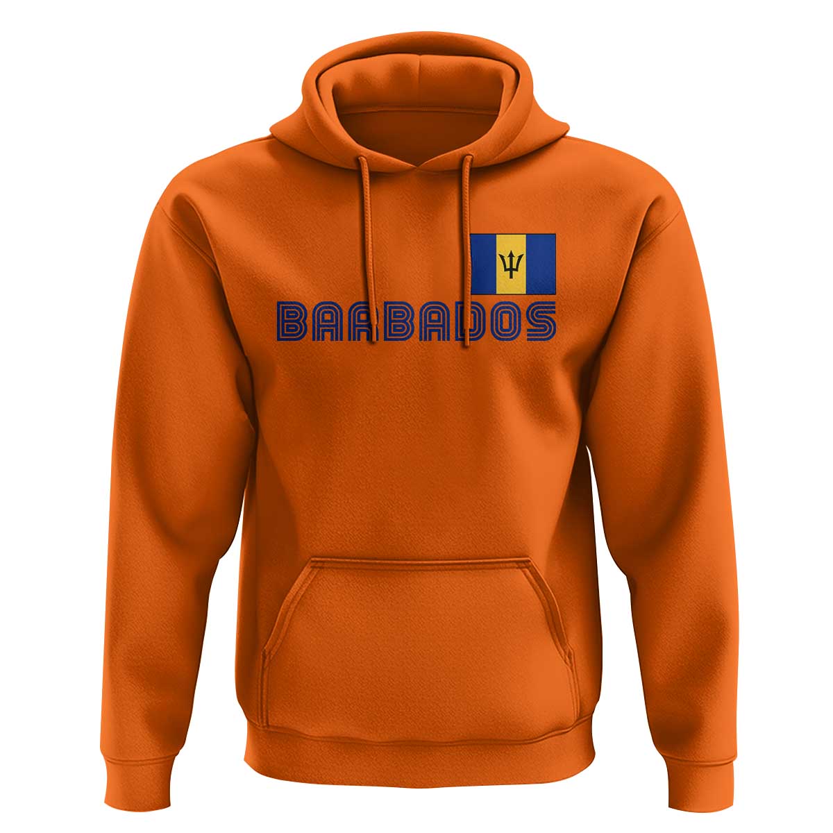 Retro Barbados Hoodie Vintage Barbadian Souvenir Caribbean Island Pride Heritage Gift