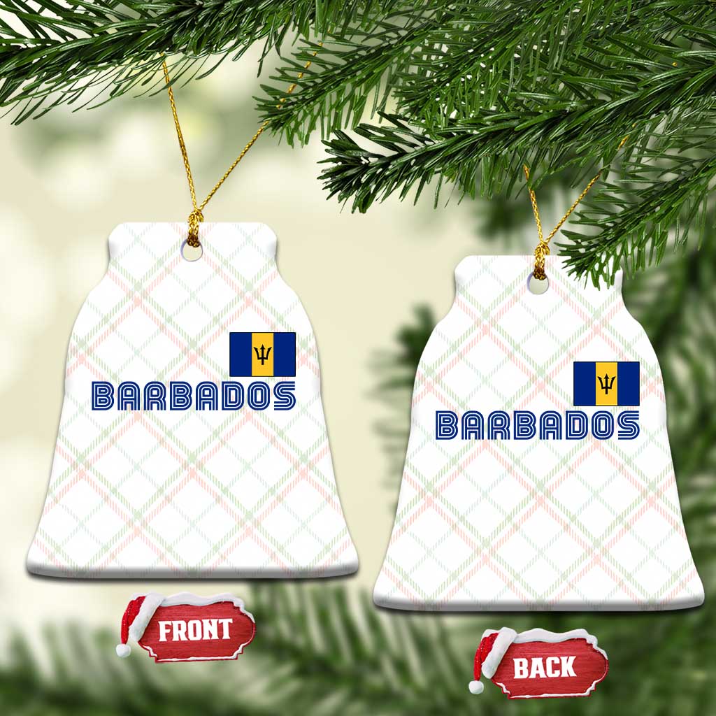 Retro Barbados Ceramic Ornament Vintage Barbadian Souvenir Caribbean Island Pride Heritage Gift