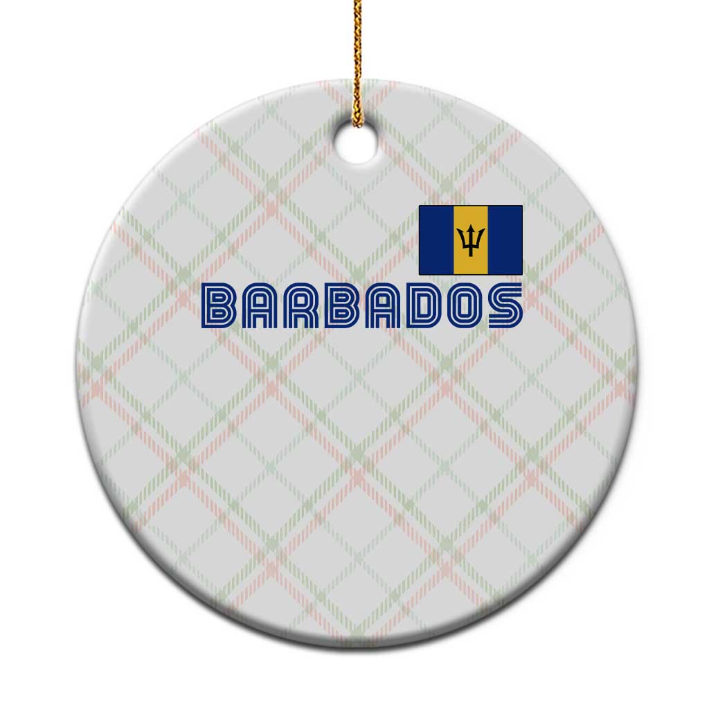 Retro Barbados Ceramic Ornament Vintage Barbadian Souvenir Caribbean Island Pride Heritage Gift