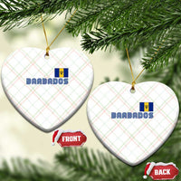 Retro Barbados Ceramic Ornament Vintage Barbadian Souvenir Caribbean Island Pride Heritage Gift