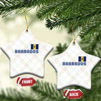 Retro Barbados Ceramic Ornament Vintage Barbadian Souvenir Caribbean Island Pride Heritage Gift